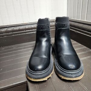 DKNY Black Big Girl's Boots